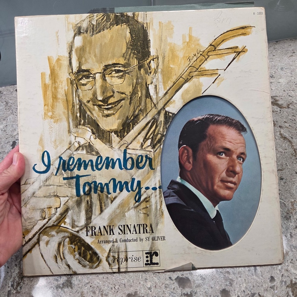 Frank Sinatra I Remember Tommy LP Record 1961‎ Vintage Reprise R-1003 Album